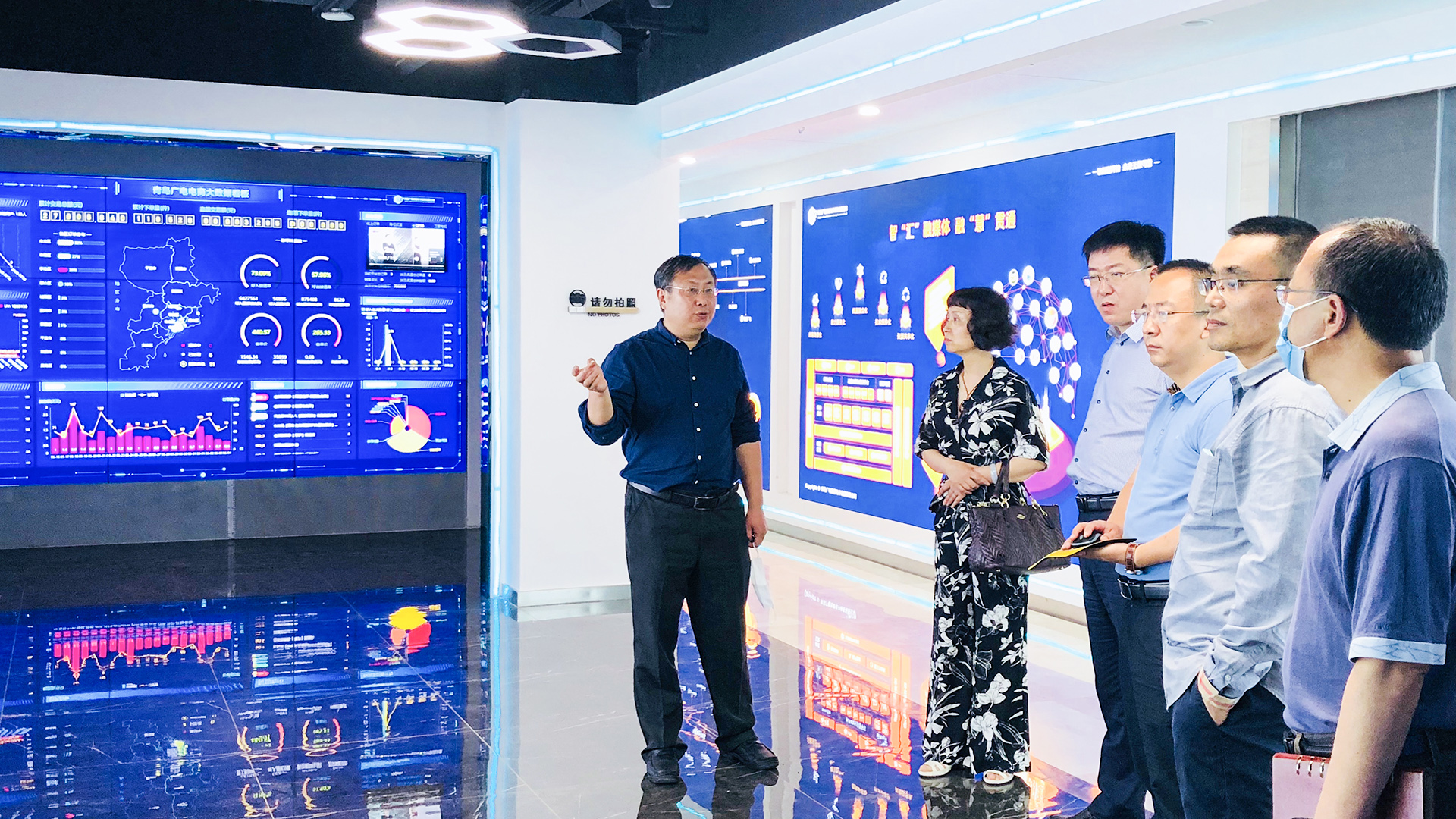青島開源集團熱力工程有限公司領(lǐng)導(dǎo)來我司參觀考察